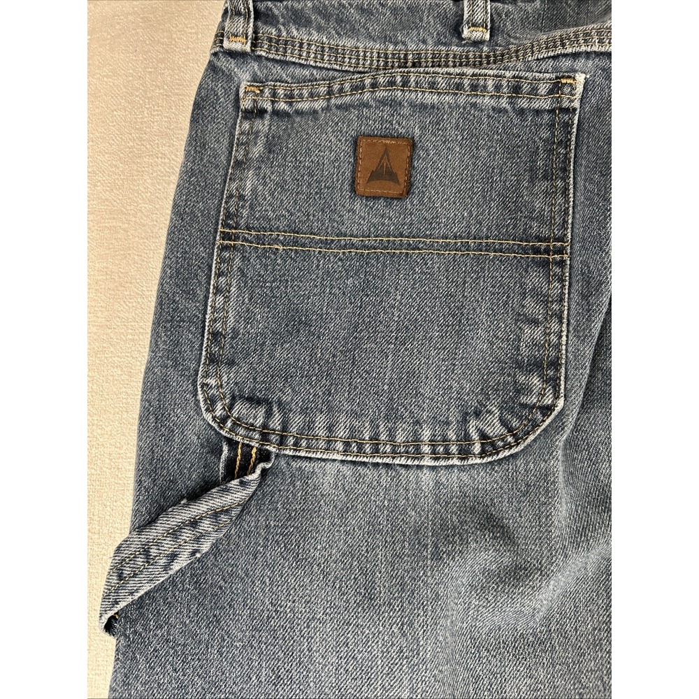 Wrangler Rugged Wear Carpenter Denim Mens Jeans 38x34 (Actual 36x32) - Picture 13 of 14
